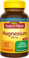 Nature Made Magnesium Oxide 250 mg, Magnesium Supplement for Muscle, Heart, Bone and Nerve Health Support, 200 Tablets, 200 Day Supply...