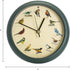 Mark Feldstein, The Original Singing Bird Clock, 8 Inch, Green...
