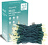 Slow Twinkle Lights, 50 Led Soft Twinkling Mini Christmas String Lights on Green Wire Cord, UL Approved 14.58 Ft, Connect Up to 50 Sets, Indoor Ou...