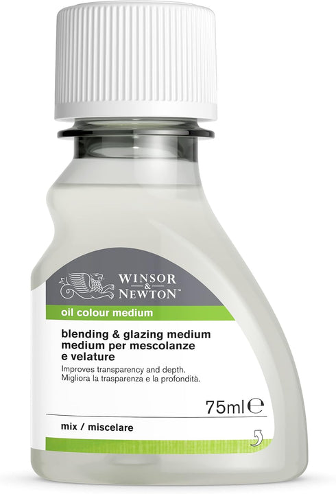 Winsor & Newton Blending & Glazing Medium, 75ml (2.5-oz) Bottle...