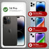 GONEZ for iPhone 14 Pro Case, Compatible with Magsafe, with 2X Screen Protector + 2X Camera Lens Protector, Soft Anti-Scratch Microfiber Lining, S...