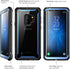 i-Blason Case for Galaxy S9 2018 Release, Ares Full-body Rugged Clear Bumper Case with Built-in Screen Protector (Black/Blue)...