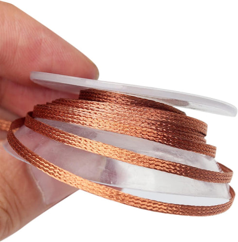 Solder Wicks?No-Clean Solder Wick?10ft Length 2 Pieces Desoldering Braided Wicks. Solder Removal Tool?Desoldering Wick Used to Remove the Solder a...