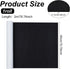 BENECREAT Black Self-Adhesive Felt Fabric 15.7" x 78.7" Shelf Liner for Halloween Decoration, DIY Costume Making and Jewelry Drawer Box Fabric Pee...