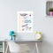 The Peel People Dry Erase Board - Notepad Paper Design, Whiteboard for School Presentations or Classroom Projects, Great for Teachers and Kids, La...