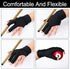 8 Pcs 3 Fingers Pool Gloves Billiards Left Hand Shooters Snooker Cue Sport Glove Show Gloves for Women Men Billiard Shooters Carom Sports Accessor...