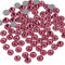 beadsland Flat Back Crystal Rhinestones Round Gems for Nail Art and Craft Glue Fix,Rose (4.6-4.8mm) SS20/1440pcs...