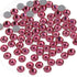 beadsland Flat Back Crystal Rhinestones Round Gems for Nail Art and Craft Glue Fix,Rose (4.6-4.8mm) SS20/1440pcs...