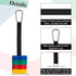 3 Pieces Tape Thong for Tool Belts Electrical Tape Holder Strap Polyester Electrical Tape Chain Strap Electrical Contractor Tool Belt for Pouch Ba...