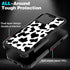 Designed for iPhone 11 Case, Heavy-Duty Tough Rugged Lightweight Slim Shockproof Protective Case for iPhone 11 6.1 Inch,Women Girls,Cute Cow Print...