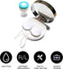 Contact Lens Travel Kit with Cleaner Washer, 5 in 1 Portable Contact Box with Mirror Tweezers Remover Tool Solution Bottle for Travel Daily Outdoo...