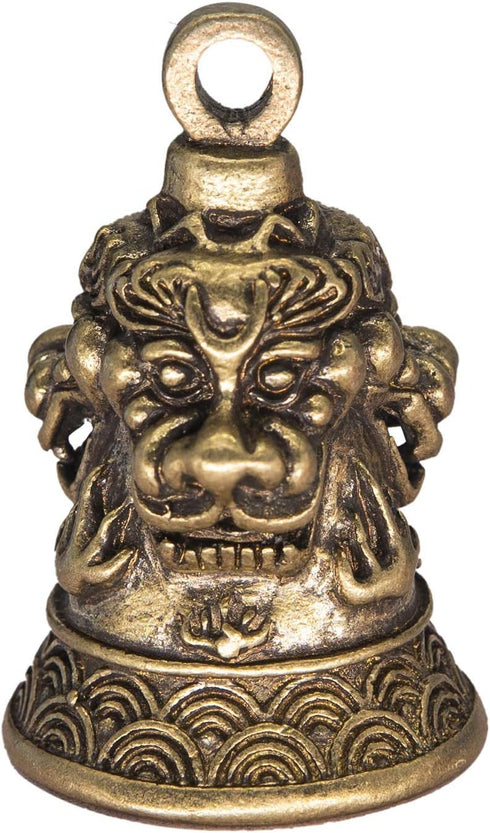 Guardian Brass Luck Bell for Motorcycle Car Bike Key Ring...