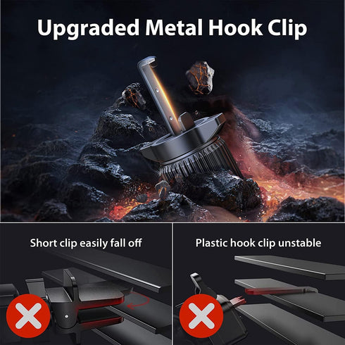 Phone Mount for Car Phone Holder Gravity Phone Holder Car Mount for iPhone Air Vent Clip Cell Phone Holder Mount Cradle Fit Smartphone...
