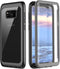 Samsung Galaxy S8 Case, Pakoyi Full Body Bumper Case Built-in Screen Protector Slim Clear Shock-Absorbing Dustproof Lightweight Cover Case for Sam...