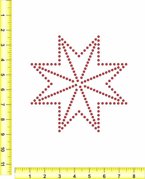 Rhinestone Genie Quilting 025 Magnetic Rhinestone Template, Black...