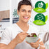 PAMI Biodegradable Sugarcane Bowls, Pack of 50 - 6oz Compostable Microwavable Paper Bowls for Hot & Cold Uses...