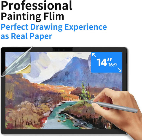Hoyumi Screen Protector For Lenovo Yoga C940 14 Inch Laptop Precise Cutout Full Screen (Draw Write Like Paper Screen Protector, Transparent)...