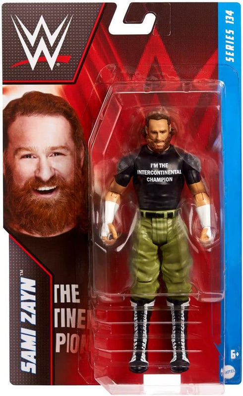 WWE Sami Zayn I'm The Intercontinental Champion Series 134 Action Figure...