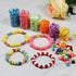 Crayon Color Mixed Pony Beads for Friendship Bracelet Making Size 6x9mm 1000pcs...
