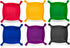 Piecekeeper Board Game Storage Bowls, 6-pack | Portable Folding Tray Accessory Holds Tabletop Bits, Chits, Components, Pieces, Dice | Six Color Se...