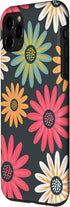 iPhone 11 Pro Floral Daisy Flowers Pink Green Orange Grey Pattern AEN021 Case...
