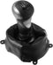 X AUTOHAUX 1 Set Manual Gear Shift Knob 6 Speed with Faux Leather Boot for Honda Civic 2006-2011 54102-SNA-A01 Black...