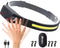 Headlamp, Rechargeable LED Headlamp with Motion Sensor, Up to 1200 lumens and 10 Hours Runtime, 5 Clips and 1 Case, Waterproof Camping Gear for Hi...