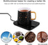 Misby Mug Warmer, Coffee Cup Warmer with Auto Shut Off, Gravity-Induction Coffee Warmer for Desk Use, Coffee Mug Warmer for Coffee Lovers Gift Kee...