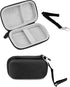 QWORK Grey Portable Microscope Case -2 Pack- Compatible with Carson MicroBrite Plus 60x-120x - Dust-Proof Carry Storage Holder with Zipper Mesh Po...