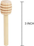 Wooden Honey Mixing Stirrer 3Pcs Mini Honey Dipper Sticks Honey Spoon...