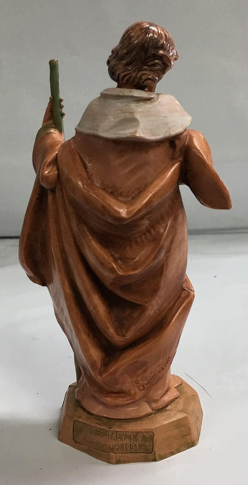 Fontanini by Roman 5" H Classic Joseph Nativity Figure, Religious Christmas Decoration...