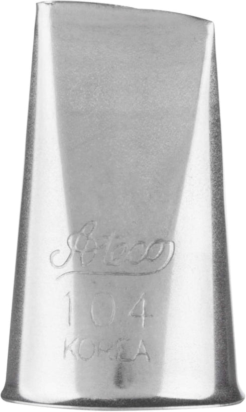 Ateco S/S Tube Rose Petal Decorating Pastry Tip #104S...