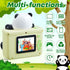 Kids Camera Cute Panda Camera for Kids Toddler Camera for 3 4 5 6 7 8 9 10 11 12 Year Old Girls/Boys Gifts?1080P HD Kids Digital Video Camera with...