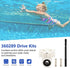 360289 Left Drive Kit Pool Cleaner Replacement Parts Bearings for Pentair Kreepy Krauly Rebel & Kreepy Krauly Warrior Pool Automatic Suction Clean...