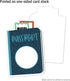 Carson Dellosa Let's Explore 36-Piece Adventure Awaits Passports Bulletin Board Cutouts, Travel Bulletin Board Decorations, Passport Cutouts for B...