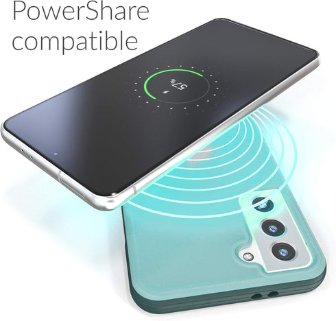 Crave Slim Guard for Galaxy S21 Case, Shockproof Case for Samsung Galaxy S21, S21 5G (6.2 inch) - Aqua...