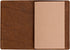 Pocket Travelers Notebook, Refillable Leather Travel Journal for Men & Women, Notebook Cover for Field Notes, Moleskine Small 3.5 x 5.5 Inches, Br...