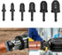 6PCs Swaging Tool Drill Bit Set Copper Aluminum Pipes Expansion Tube Expander Drill Bit Air Conditioner Maintenance HVAC Tools(Hex Shank)...
