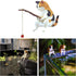 Black Fish Tank Landscaping Cartoon Fishing Cat Ornaments Aquarium Accessories Household Supplies Home Office Decorations Fishing Cat Figurine Aqu...
