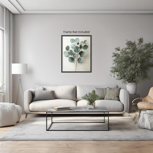 Posterizer 1 pcs-plant leaves-Chic Dainty art for plant lovers 2-Floral & Botanical Art-Workplace & Office Art-Decor for Home & Office- unframed w...