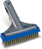 Poolmaster 20178 Aluminum-Back Swimming Pool Wall Brush with Stainless Steel Bristles, 5-Inch, Silver...