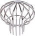 304 Stainless Steel Drain Outdoor Roof Anti-Blocking Line Cap Round Floor Net Cover Drainage Floor Line Leak Gutter Cleaning Tool (3 inch)...