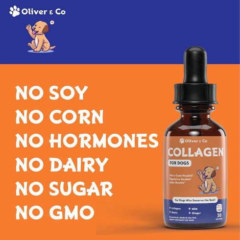 Collagen for Dogs - Dog Collagen - Liquid Collagen for Dogs - Itch Relief for Dogs - Dog Liquid Collagen - Liquid Collagen Dogs - Collagen Supplem...