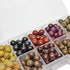 200pcs 8mm Stone Beads Kit Round Loose Gemstone 10 Color Wood Beads for Bracelet Necklace Earrings Jewelry Making...