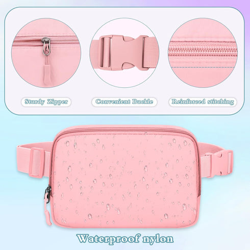 Fanny Packs For Women Men - Fanny Pack Crossbody Bags - Over The Shoulder Fanny Pack - Belt Bag With Adjustable Strap - Fashion Cross Body Fanny P...