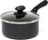 Ecolution Artistry Nonstick Sauce Pan, Easy To Clean, Comfortable Handle, Even Heating, Dishwasher Safe Pots and Pans, 2-Quart, Black...