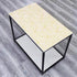 Gold and Beige Geometry Stripped Hexagon Adhesive Decorative Contact Paper Removable Shelf Drawer Liner Sticker Vinyl Film Wall Arts and Crafts De...