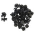 81514-663A 50x Front Fender Bumper Push Type Retainer Clips - Compatible with Honda, GM, Ford, Mitsubishi - Replaces OEM #: 91512-SX0-003, MU00031...