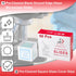Microscope Slides Clear Glass 50 Pcs Pre-Cleaned Blank Microscope Slides Ground Edges 1" x 3" with 100pcs Pre-Cleaned 20mm x 20mm Microscope Cover...