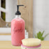 Cornucopia Brands 16oz Hands Dishes Pump Bottles (Clear, Set of 2); Pump Dispensers for Kitchen and Home...